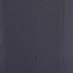 مملوكة مسبقًا Boss By Hugo Boss Navy Blue Knit Sleeveless Dency Sheath Dress S