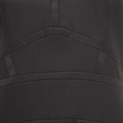 Pre Owned Boss By Hugo Boss Black Wool Blend Sleeveless Daliva Dress M