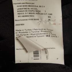 Pre Owned Boss By Hugo Boss Black Wool Blend Sleeveless Daliva Dress M