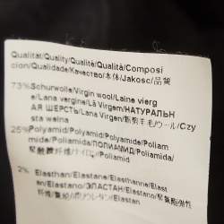 Pre Owned Boss By Hugo Boss Black Wool Blend Sleeveless Daliva Dress M