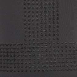 Pre Owned Boss By Hugo Boss Black Patterned Knit Sleeveless Short Dress S