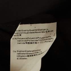 Pre Owned Boss By Hugo Boss Black Patterned Knit Sleeveless Short Dress S