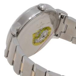 Pre Owned Hugo Boss Yellow Two Tone Stainless Steel Classic HB.369.314.3349 Women's Wristwatch 36 mm