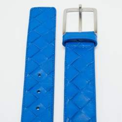 مملوكة مسبقًا حزام بوتيغا فينيتا جلد إنترشياتو بني إبزيم 85 سم