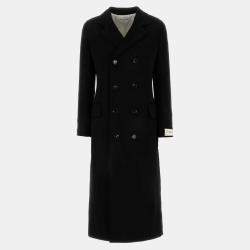 Bottega Veneta Black Jersey Coat IT 40