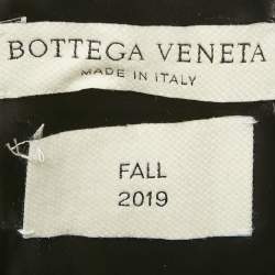 Pre Owned Bottega Veneta Black Leather Tank Dress XS