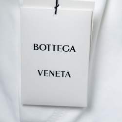 Bottega Veneta White Cotton Bermuda Shorts M