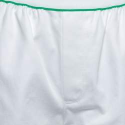 Bottega Veneta White Cotton Bermuda Shorts M