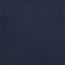 Bottega Veneta Blue Rib Knit Tank Top XS