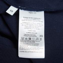 Bottega Veneta Blue Rib Knit Tank Top XS