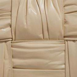 Pre Owned Bottega Veneta Leather Aero Tote Bag