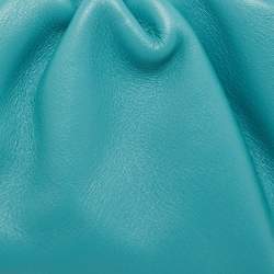 Bottega Veneta Light Blue Leather Extra Mini The Pouch