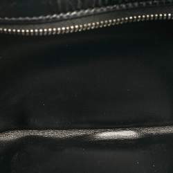 مملوكة مسبقًا Bottega Veneta Black Padded Leather Bifold Clutch