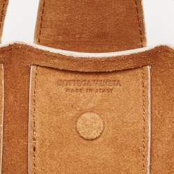 Bottega Veneta Off White Leather Small Shell Bag