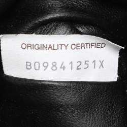 Pre Owned حقيبة بوتيغا فينيتا ميني ذا باوتش جلد بورديغ