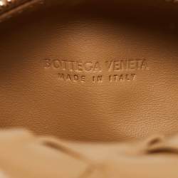 مملوكة مسبقًا Bottega Veneta Tan Intrecciato Leather Candy Wallace Bag