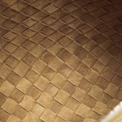 Bottega Veneta Brown Intrecciato Leather Oversized Zip Pouch