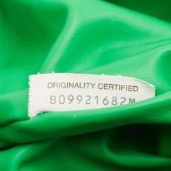 مملوكة مسبقًا Bottega Veneta Jodie Classic Green Intrecciato Leather Hobo