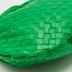 مملوكة مسبقًا Bottega Veneta Jodie Classic Green Intrecciato Leather Hobo