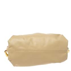 Bottega Veneta Beige Leather The Chain Pouch Bag