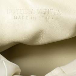 Pre Owned Bottega Veneta Kiwi Intrecciato Leather Mini Jodie Hobo