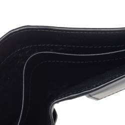 Pre Owned Bottega Veneta Black Intrecciato Leather Bifold Wallet