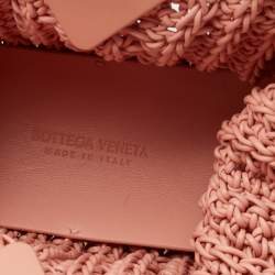 Pre Owned حقيبة كتف بوتيغا فينيتا بوينت جلد إنترشياتو خوخي 