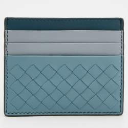 Pre Owned حافظة بطاقات  بوتيغا فينيتا جلد إنترشياتو متعددة الوان