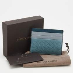 Pre Owned حافظة بطاقات  بوتيغا فينيتا جلد إنترشياتو متعددة الوان