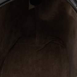 Pre Owned Bottega Veneta Black Intrecciato Leather Small Hobo