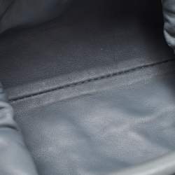 مملوكة مسبقًا Bottega Veneta Grey Intrecciato Leather Mini The Pouch Bag