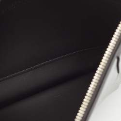 Pre Owned Bottega Veneta Black Intrecciato Leather Bill Wristlet Pouch