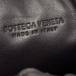 Pre Owned حقيبة هوبو بوتيغا فينيتا جودي بي في جلد أسود