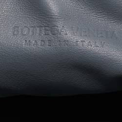 مملوكة مسبقًا Bottega Veneta Grey Intrecciato Leather Mini Jodie Hobo