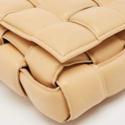 مملوكة مسبقًا حقيبة كتف بوتيغا فينيتا كاسيت جلد تركواز محشو