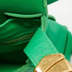 مملوكة مسبقًا Bottega Veneta Green Intrecciato Leather Cassette Shoulder Bag