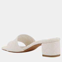 Bottega Veneta Beige Amy Slide Sandals EU 36