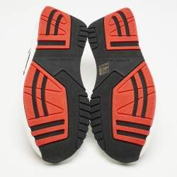 Bottega Veneta Multicolor Leather and Mesh Speedster Sneakers Size 40