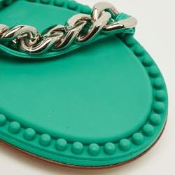 مملوكة مسبقًا صندل بوتيغا فينيتا جلدي بيج سير كاحل حجم 39.5