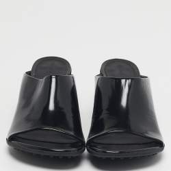 مملوكة مسبقًا صندل سلايد بوتيغا فينيتا جلد أسود أوتوميك مقاس 40