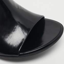 مملوكة مسبقًا صندل سلايد بوتيغا فينيتا جلد أسود أوتوميك مقاس 40