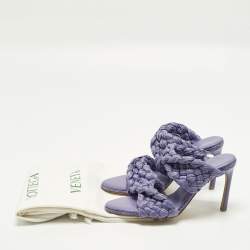 Pre Owned صندل سلايد بوتيغا فينيتا رافية مغزولة وردي مقاس 39