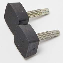 Pre Owned Bottega Veneta Black Quilted Leather  Slides Size  37