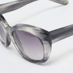 Bottega Veneta Grey Gradient BV 185/S Cat Eye Sunglasses