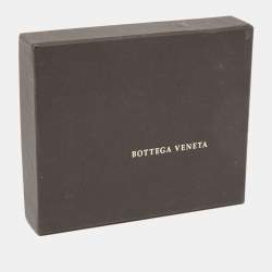 Pre Owned Bottega Veneta Green Intrecciato Leather Double Knot Bracelet M