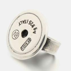 Pre Owned Bottega Veneta Drop Sterling Silver Earrings