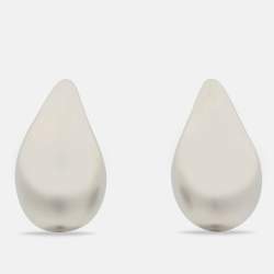 Pre Owned Bottega Veneta Drop Sterling Silver Earrings