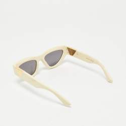Bottega Veneta Cream BV1176S Cat Eye Sunglasses