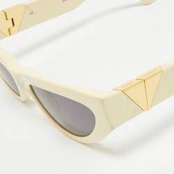 Bottega Veneta Cream BV1176S Cat Eye Sunglasses