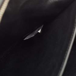 Bottega Veneta Black Intrecciato Leather Zip Document Case